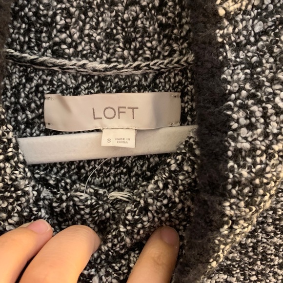 LOFT Flecked Turtle Neck Sweater - Picture 6 of 7